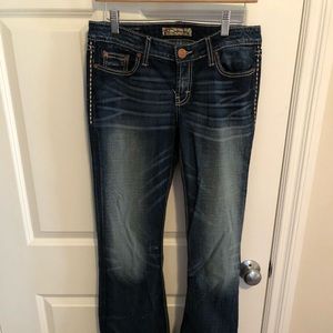 29 x33.5 BKE bootcut/flare jeans